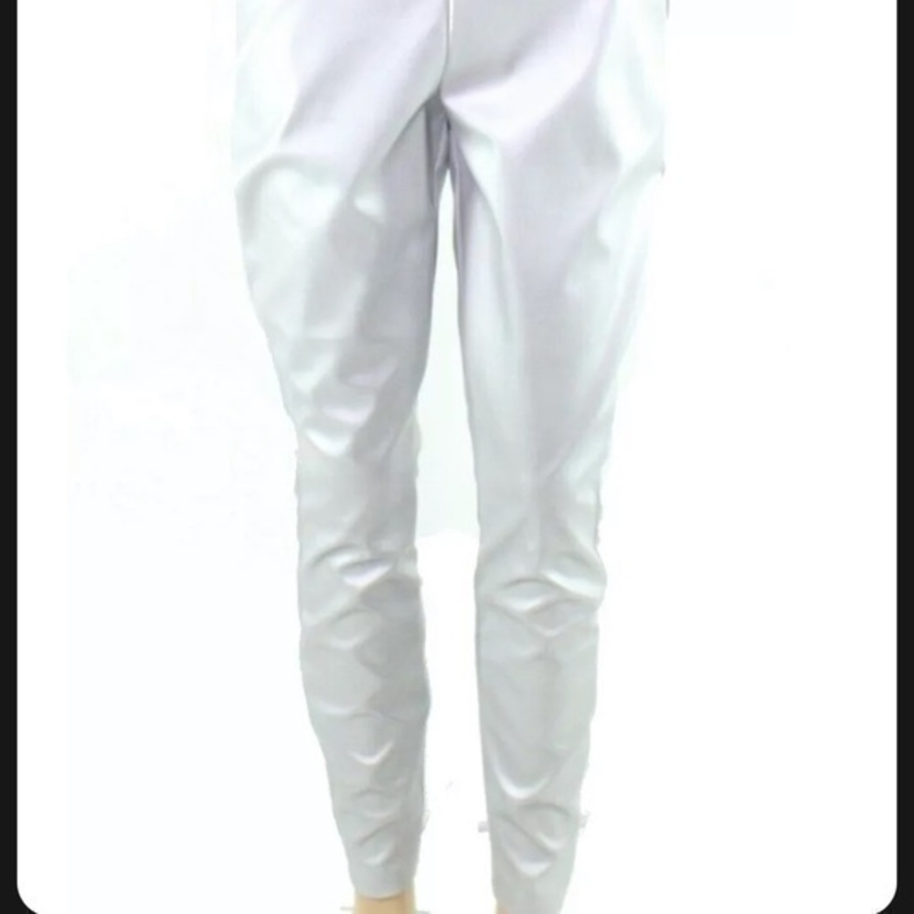 INC Womens Leggings Silver USA Size 2 Pull-On Banded Waist Skinny Ankle $59
